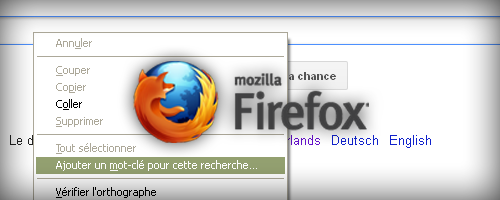 Image du navigateur web Firefox, accompagné de son logo